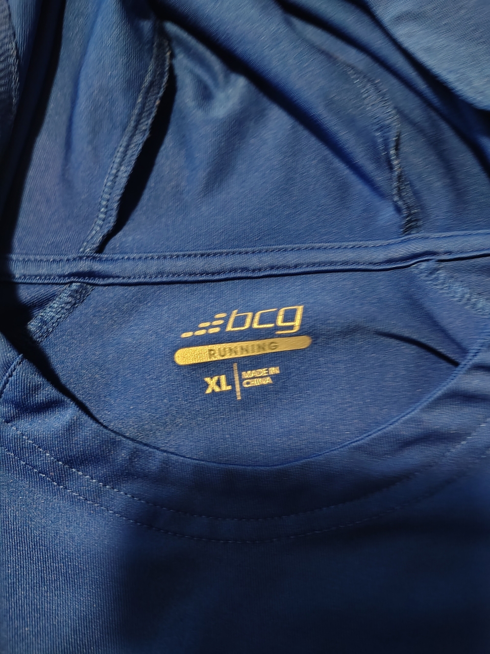 BCG Men's Running Tee in Deep Blue N 3